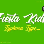Fiesta Kids Script Font