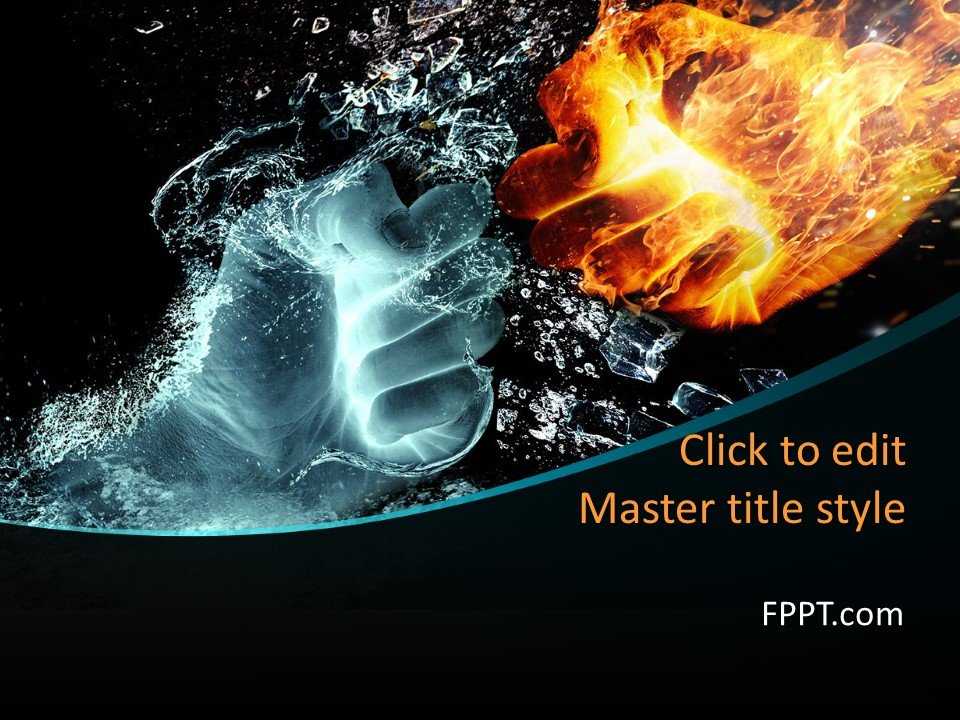 Fight PowerPoint Template