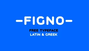 Figno Typeface