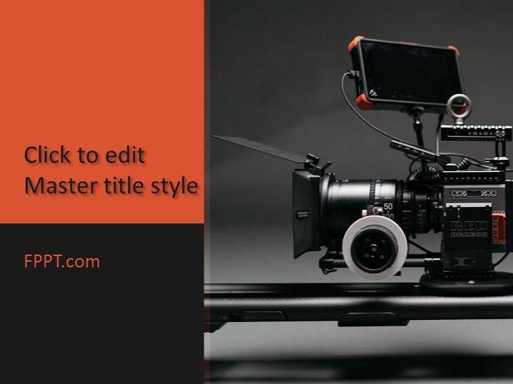 Film Directing PowerPoint Template