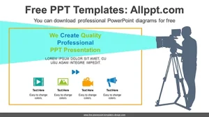 Film Industry PowerPoint Diagram