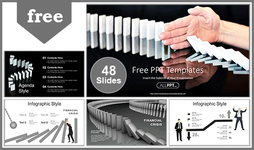 Financial Crisis PowerPoint Templates