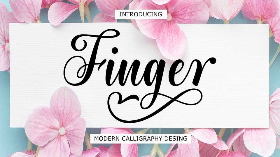 Finger Font › Fontesk