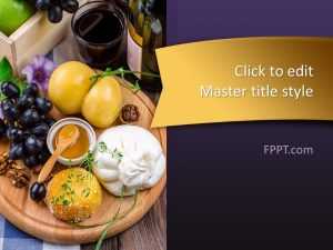 Finger Food PowerPoint Template