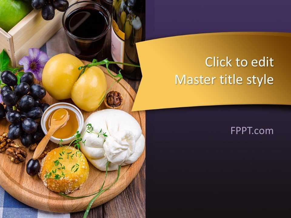 Finger Food PowerPoint Template