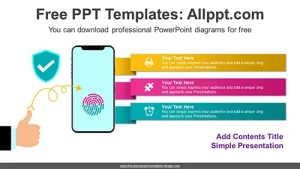 Fingerprint Recognition PowerPoint Diagram