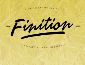 Finition Font