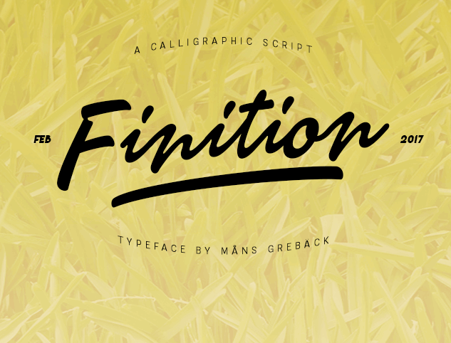 Finition Font
