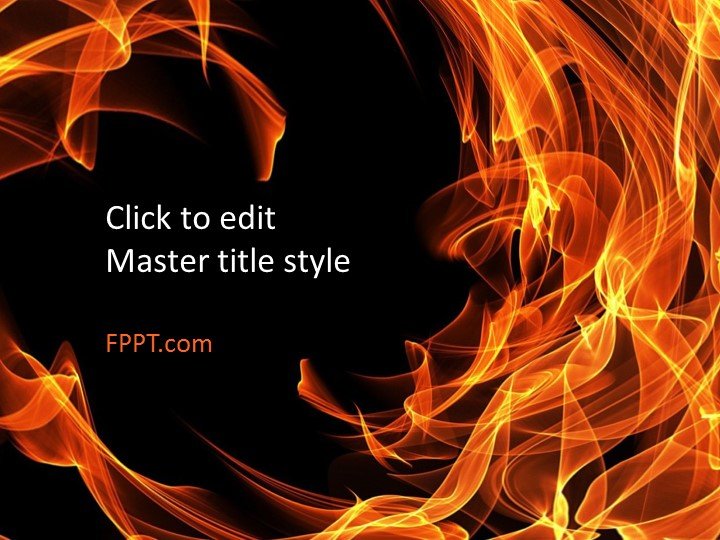 Fire PowerPoint Template