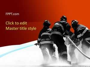 Firefighters PowerPoint Template