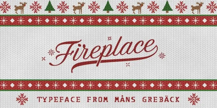 Fireplace Calligraphy Font