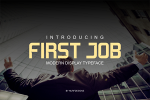 First Job Typeface