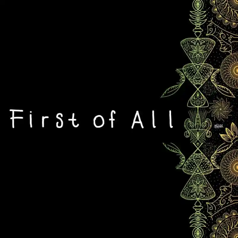 First of All Handwritten Font