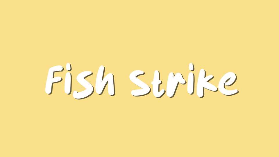 Fish Strike Font › Fontesk