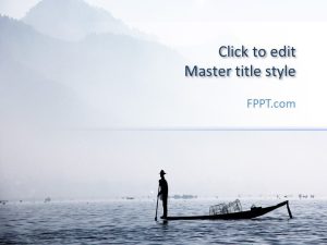 Fisherman PowerPoint Template