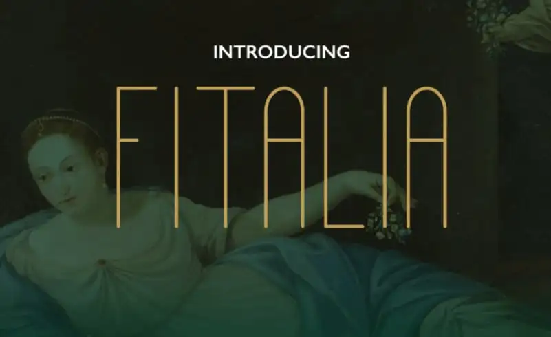 Fitalia Sans Serif Font