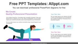 Fitness Training PowerPoint Diagram