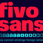 Fivo Sans Font Family