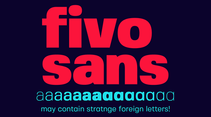 Fivo Sans Font Family
