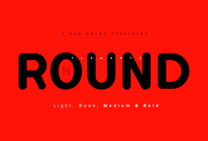 Flamante Round Font