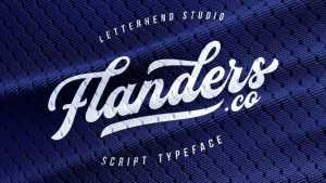 Flanders Script Font › Fontesk