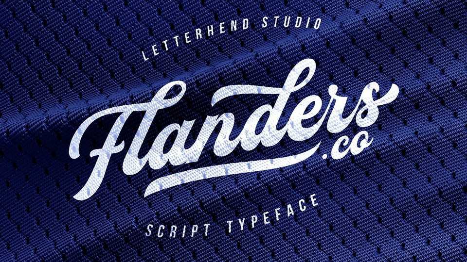 Flanders Script Font › Fontesk