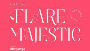 Flare Majestic Font › Fontesk