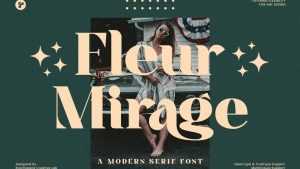 Fleur Mirage Font › Fontesk