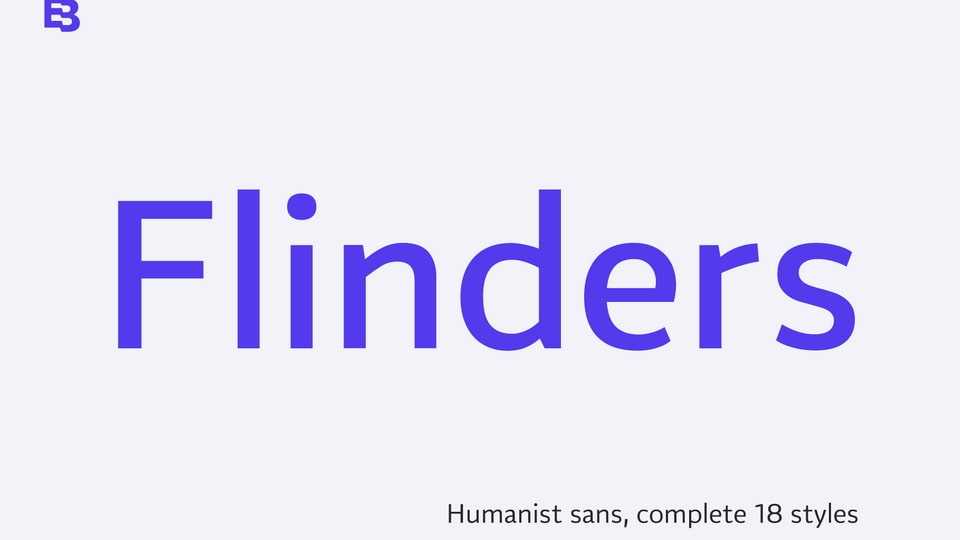Flinders Font Family › Fontesk