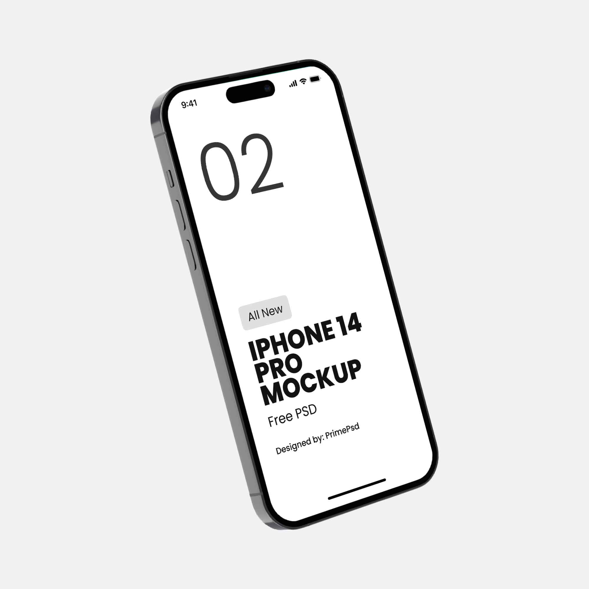 Floating iPhone 14 Pro Mockups
