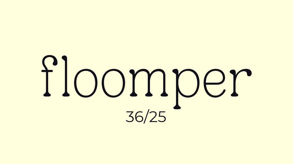 Floomper Font › Fontesk