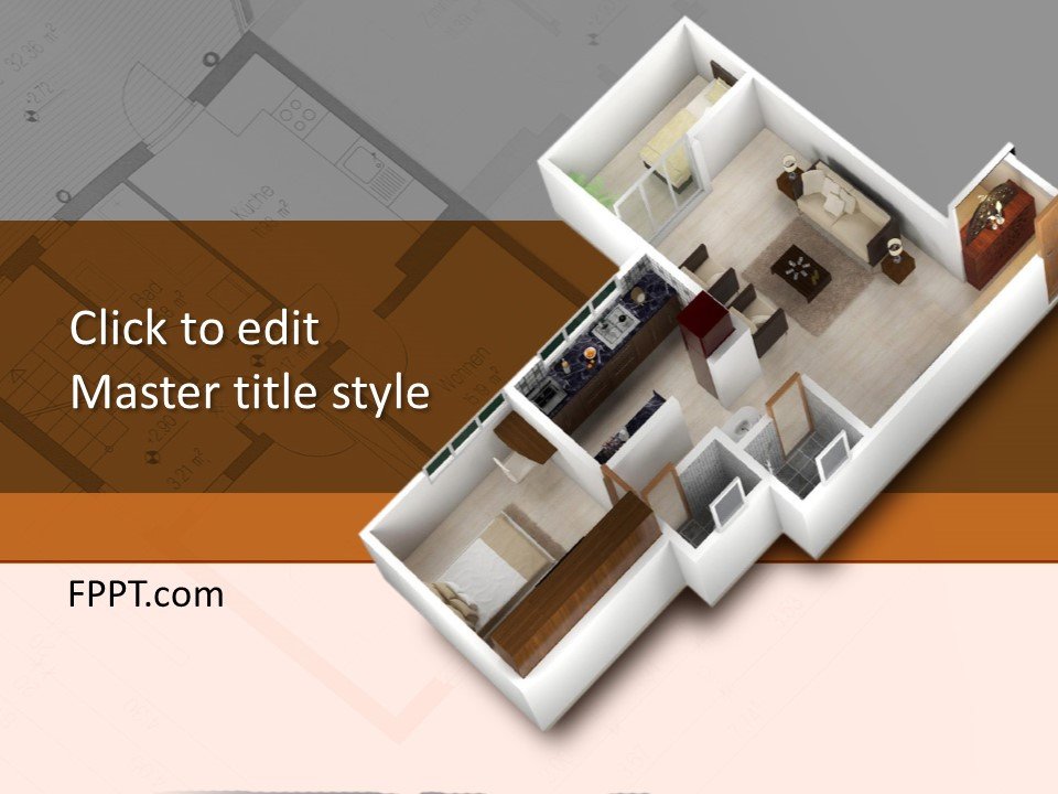 Floor Plan PowerPoint Template
