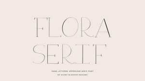 Flora Serif Font › Fontesk