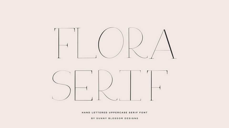 Flora Serif Font › Fontesk