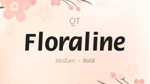 Floraline Font Family › Fontesk