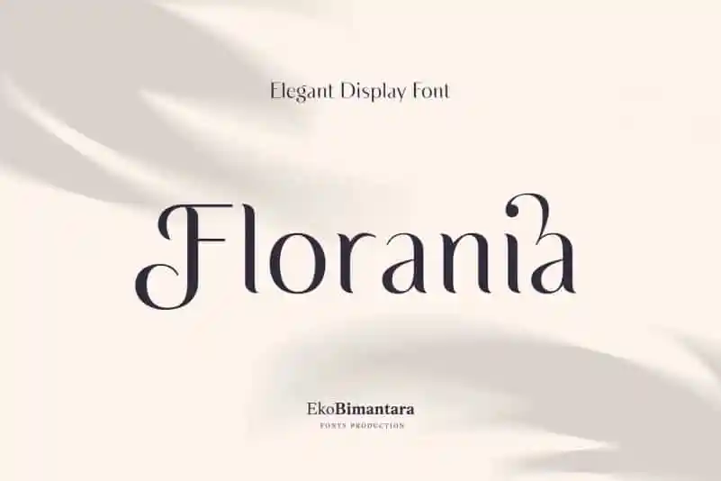 Florania Sans Serif Font