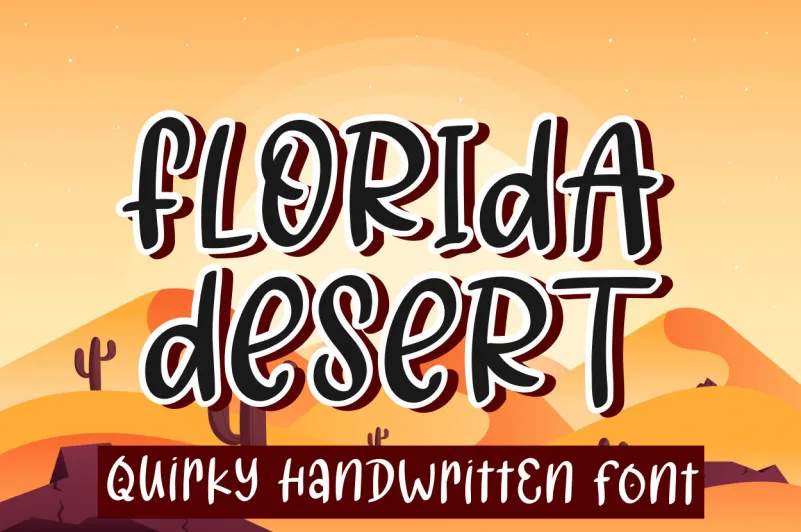 Florida Desert Font