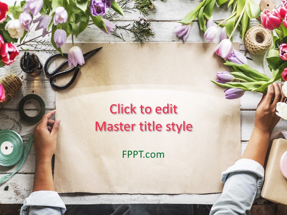 Florist PowerPoint Template
