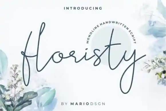 Floristy Handwritten Font