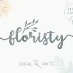 Floristy Script Font