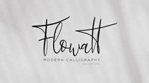 Flowatt Font › Fontesk