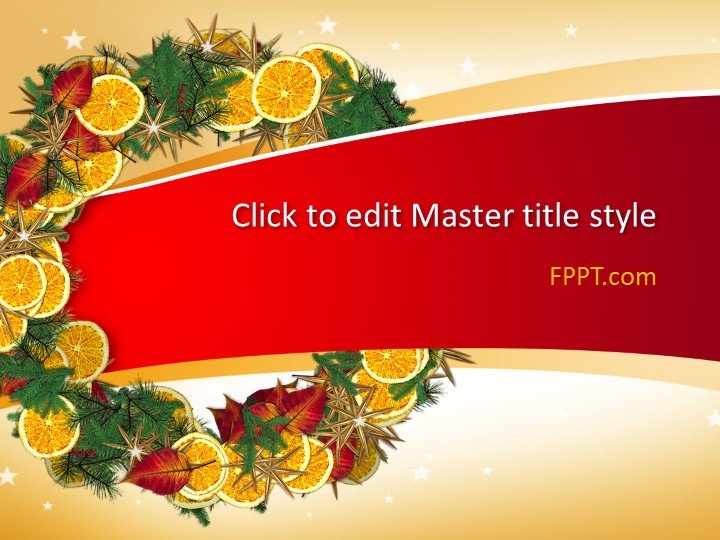 Flower Crown PowerPoint Template