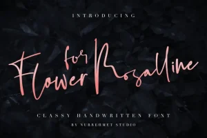 Flower For Rosalline Font
