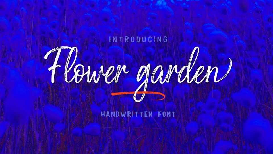 Flower Garden Font › Fontesk