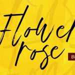 Flower Rose Font › Fontesk