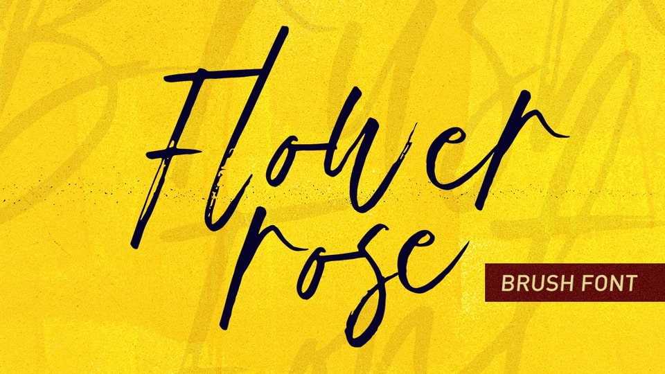 Flower Rose Font › Fontesk
