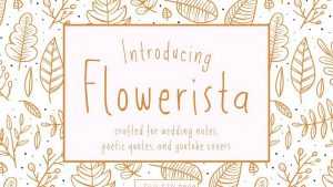 Flowerista Font › Fontesk