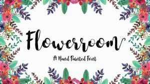 Flowerroom Font › Fontesk