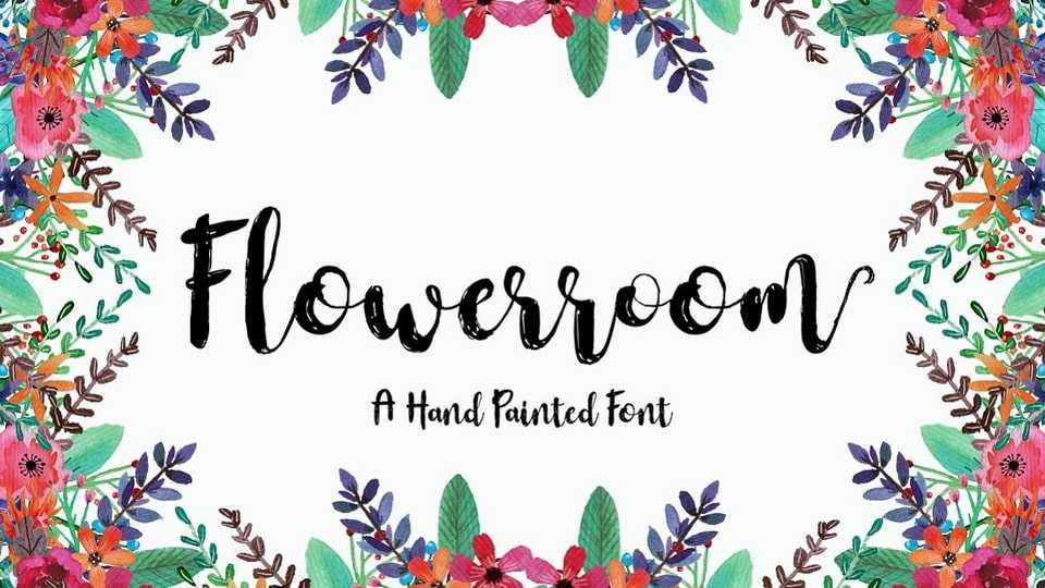 Flowerroom Font › Fontesk
