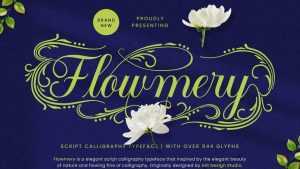 Flowmery Font › Fontesk